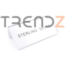 35810 STAND METRACILATO DE "STERLING SILVER" 75 X 35 X 20 MM