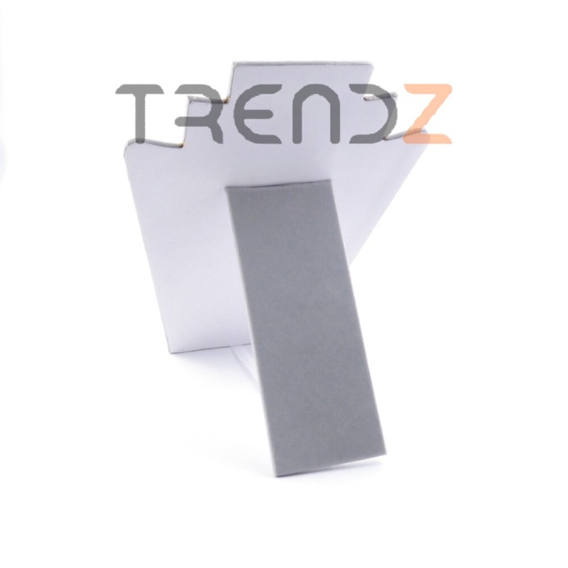 33821-05 BUSTO PLEGABLE TERCIOPELO GRIS 23 X 17 CM